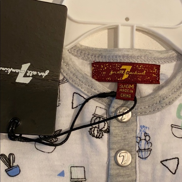 NWT 7 for all Mankind onesie - Picture 3 of 3